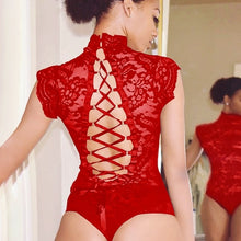Load image into Gallery viewer, Sexy Mesh Lace Bodysuit
