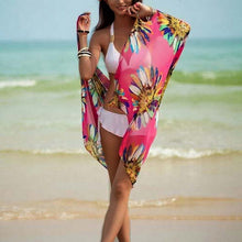 Load image into Gallery viewer, Sexy Long Lace Sexy Beach Cover Up