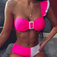 Load image into Gallery viewer, Peachwork Sexy Snake Print Bikini