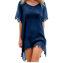 Load image into Gallery viewer, New Chiffon Tassels Beach Wear Women Swimsuit