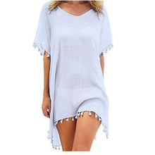 Load image into Gallery viewer, New Chiffon Tassels Beach Wear Women Swimsuit