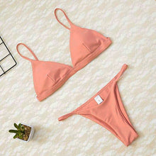 Load image into Gallery viewer, Women Micro Push Up Bikini