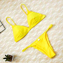 Load image into Gallery viewer, Women Micro Push Up Bikini
